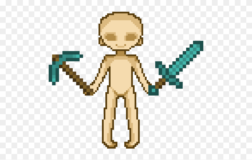Minecraft Swords Clipart