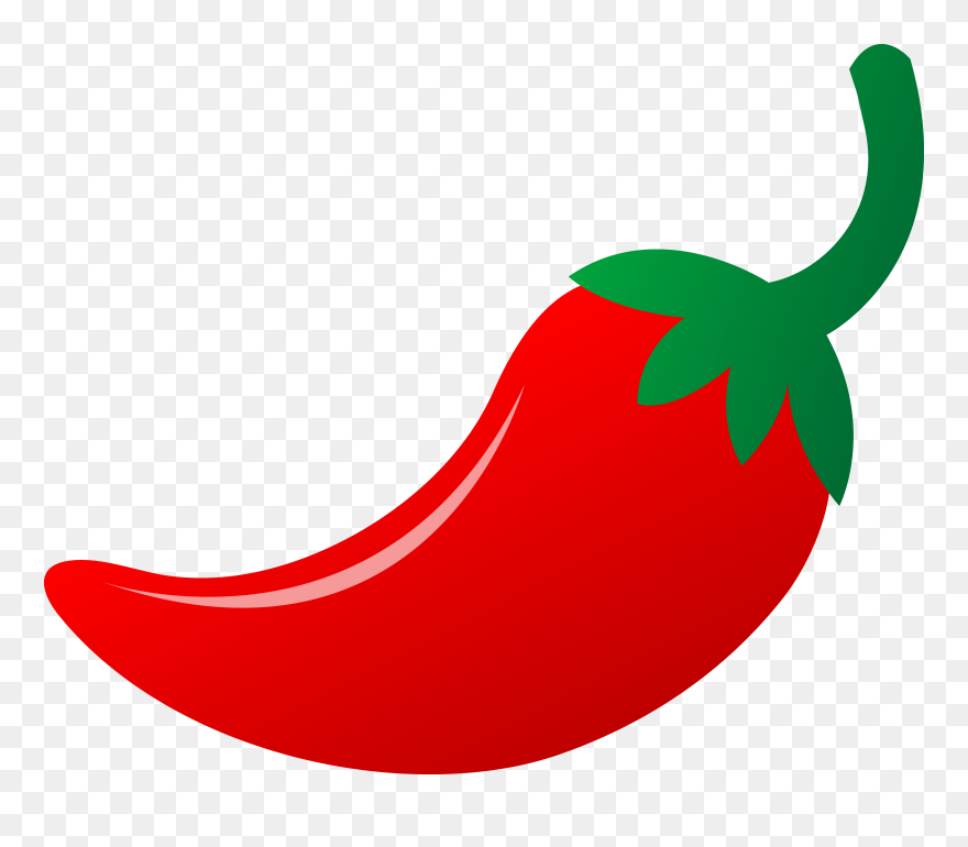 Hot Red Chili Pepper Drawing Free Image - Chili Pepper Clipart - Png Download