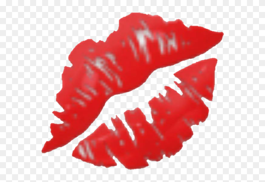 Transparent Kiss Mark Clipart - Emoji Kiss - Png Download