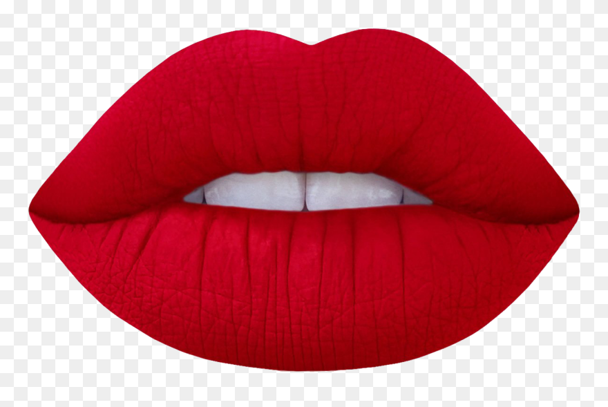 Red Lips Png Pic Background - Lipstick Clipart