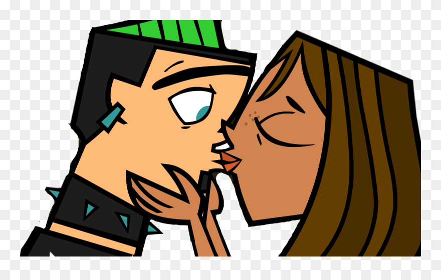 Kiss Bridgette Total Drama Clipart