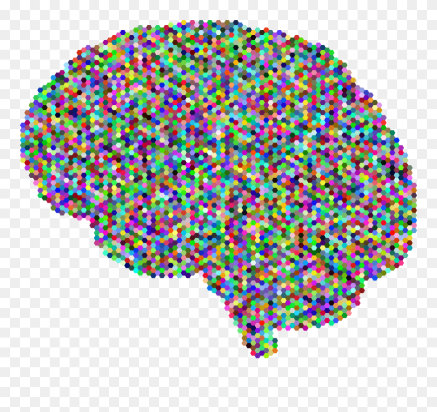 Line,circle,area - Brain Art Transparent Clipart