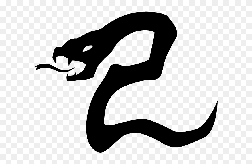 Université Du Québec En Outaouais Venomous Snake Calendar - Snake Siluet Png Clipart