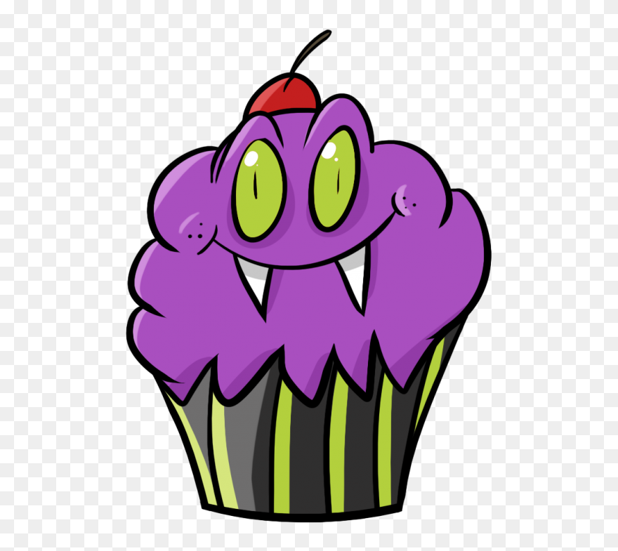 Halloween Cupcakes Clipart - Png Download
