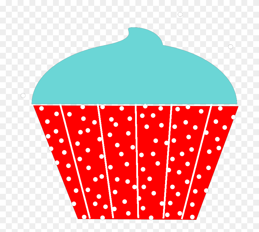 Black Cupcake Clipart - Png Download