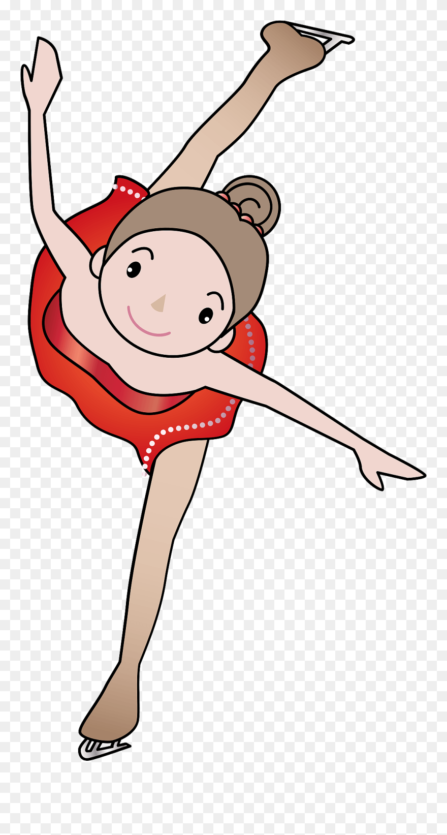 アイス スケート 選手 イラスト Clipart