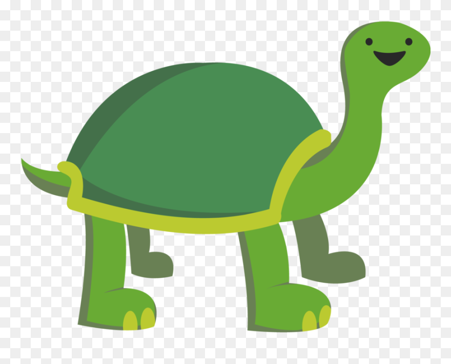 Turtle Reptile Animal Clip Art - Vector Practice - Png Download