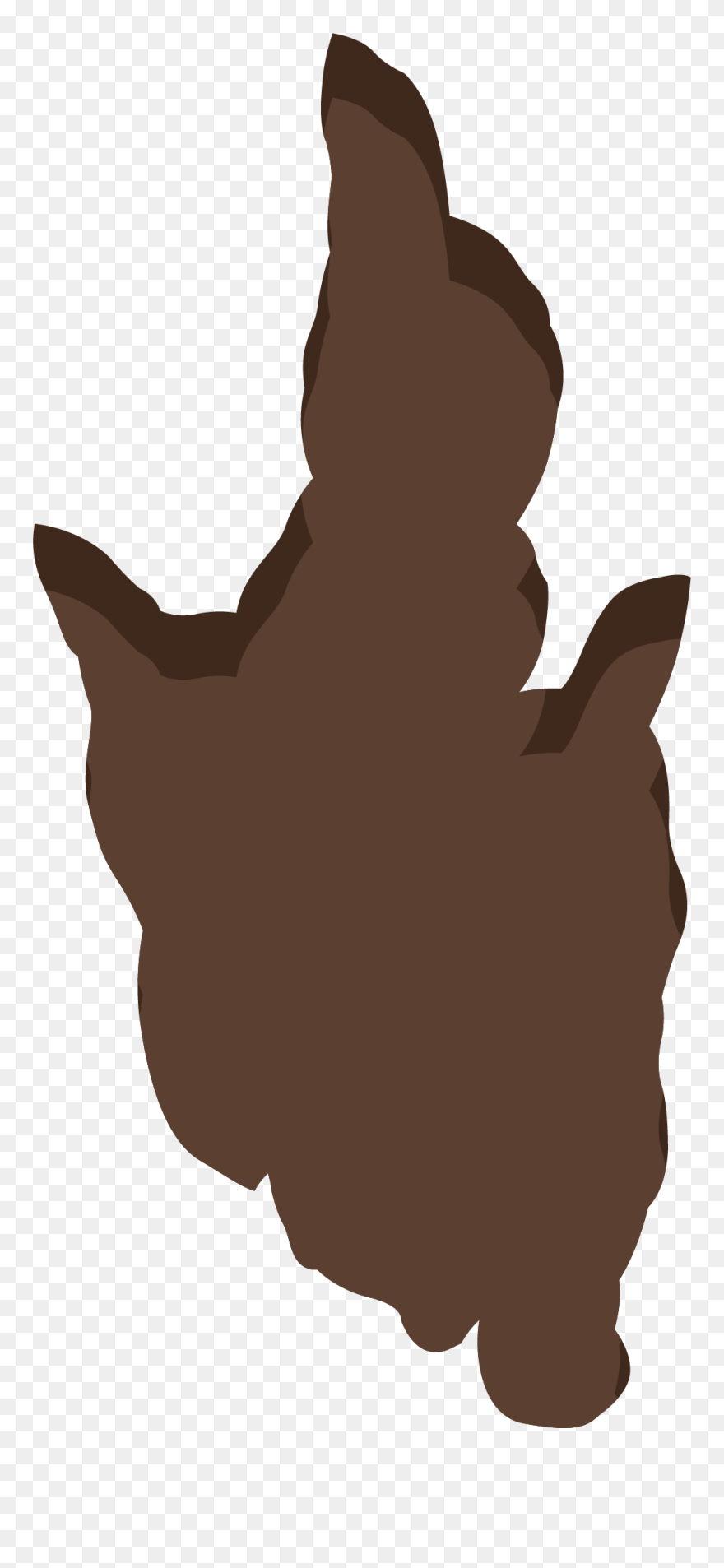 Dog Paw Euclidean Vector - Silhouette Clipart
