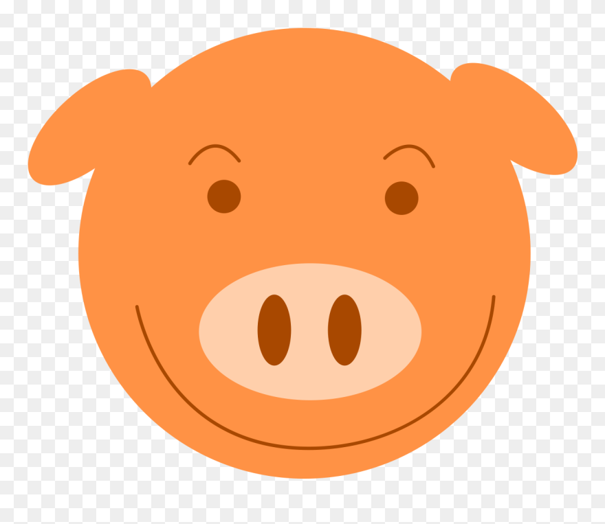 Domestic Pig Clip Art - Clip Art - Png Download