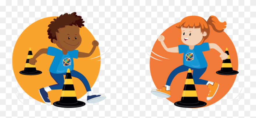 Agility Astro-course - Cartoon Clipart