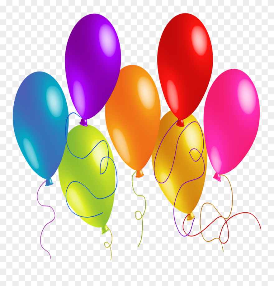 Happy Anniversary Free Clipart Svg Anniversary Clip - Transparent Background Balloons Clipart - Png Download