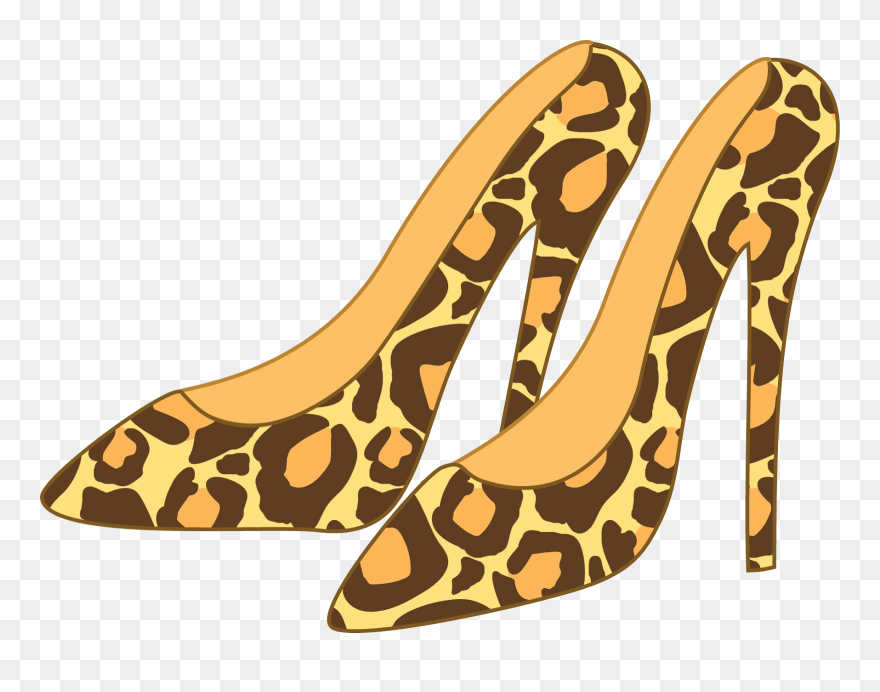 Leopard Boutique Clipart - Boutique Shoes Png Clipart Transparent Png
