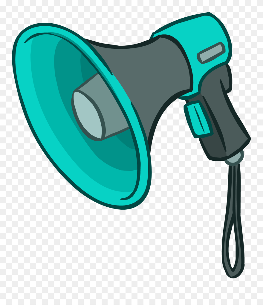 Transparent Megaphone Clipart - Bullhorn Clipart Png