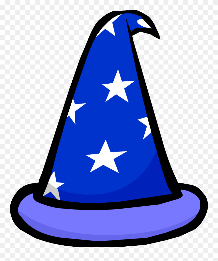 Hat Magician Cap Clip Art - Wizard Hat Transparent Background - Png Download