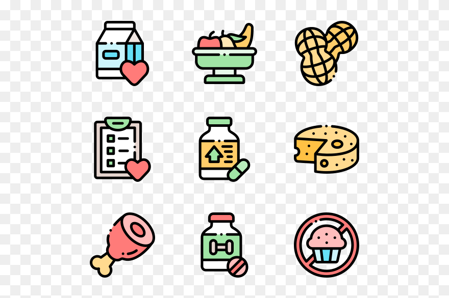Kawaii Icons Png Clipart