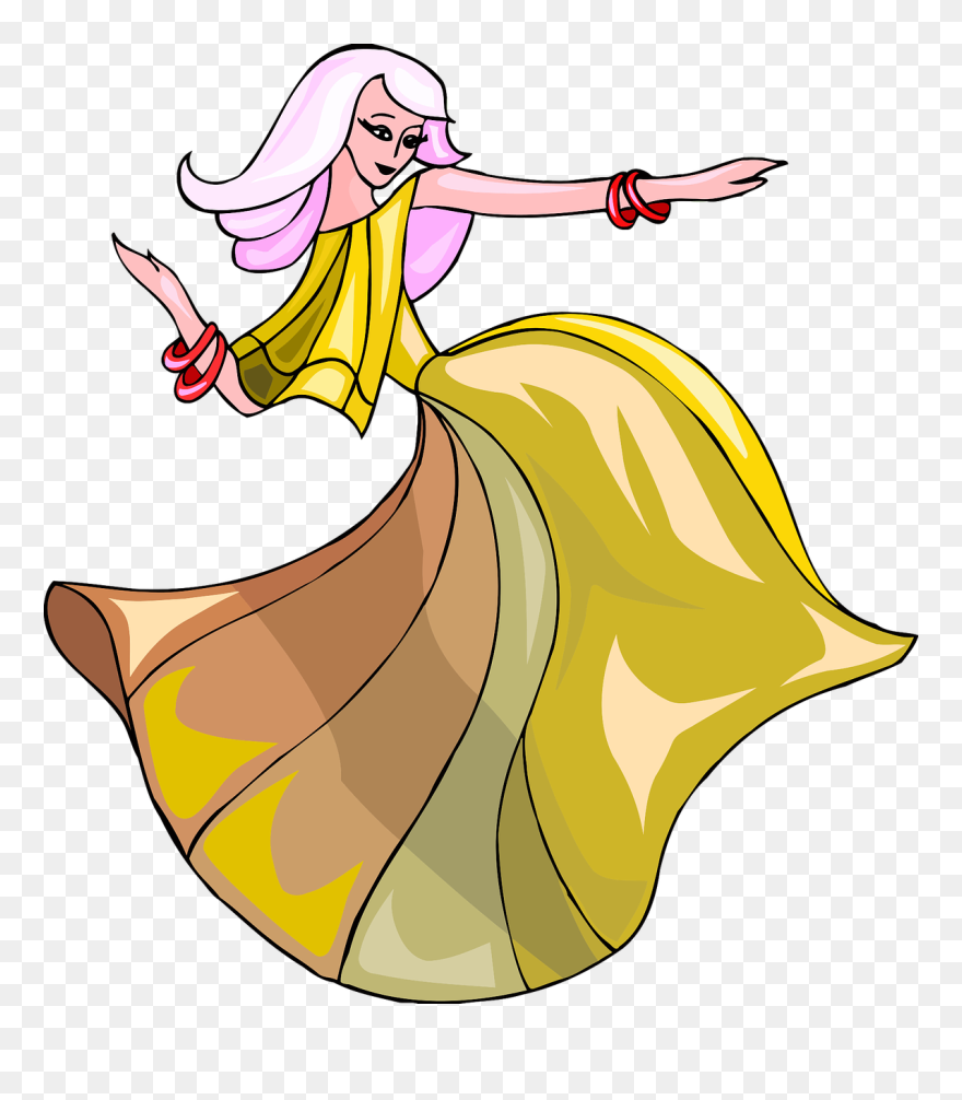 Gambar Tari Bergerak Clipart