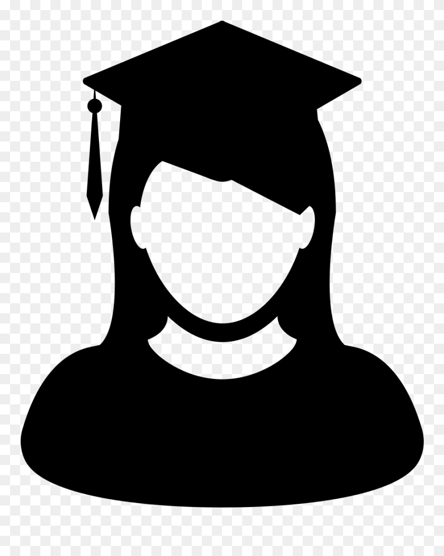 Computer Icons Student Graduate University Academic - Graduation Girl Icon Png Clipart
