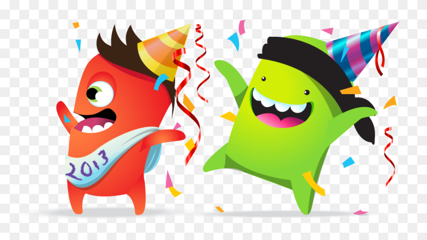 Class Dojo Monsters Party Clipart