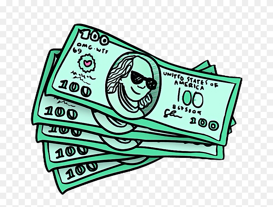 Tumblr Money - Money Transparent Clipart