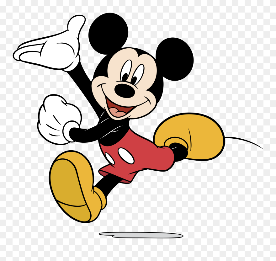 Mickey Mouse Minnie Mouse Animated Cartoon The Walt - Mickey Mouse White Background Clipart