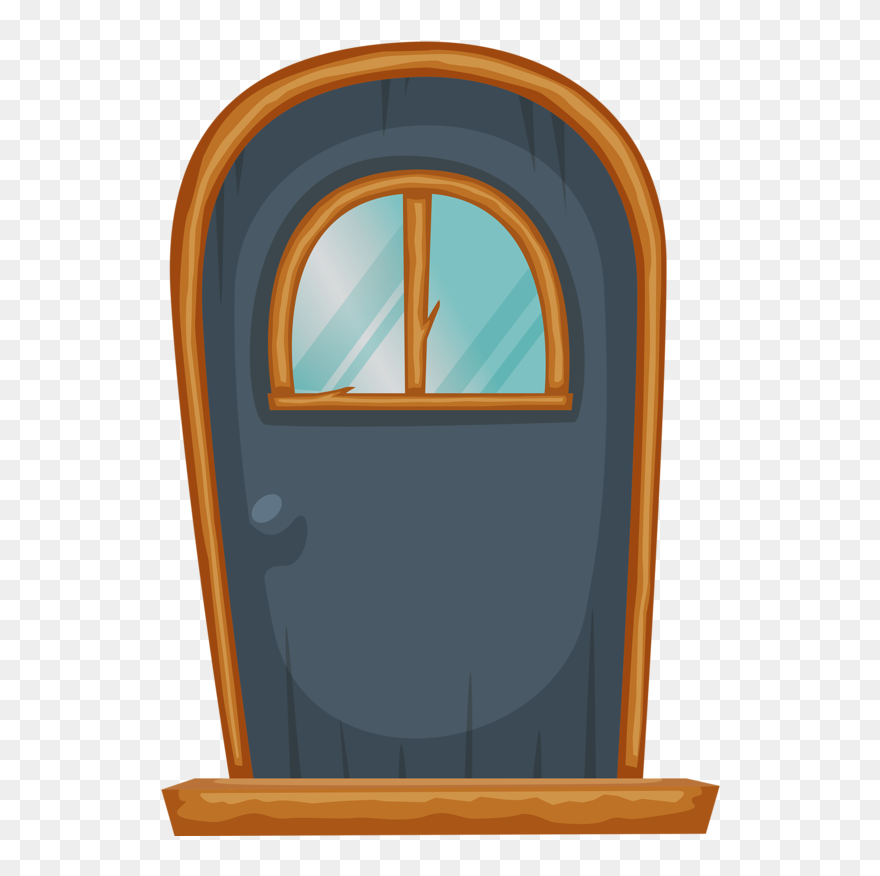 Фотки New Home Cards, House Inside, Bingo, School Days, - Wooden Door Cartoon Png Clipart