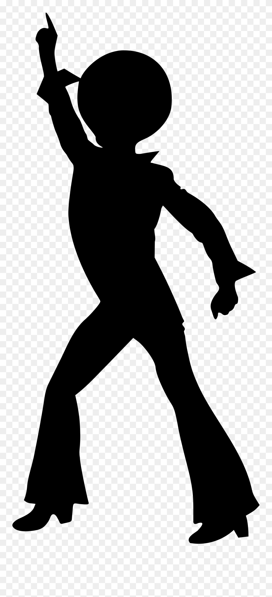 Dancer Clipart Svg - Clipart Disco Dancer - Png Download