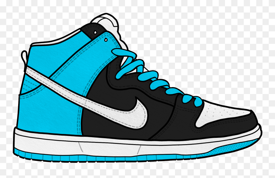 Nike Sb Send Help Black Tag Clipart