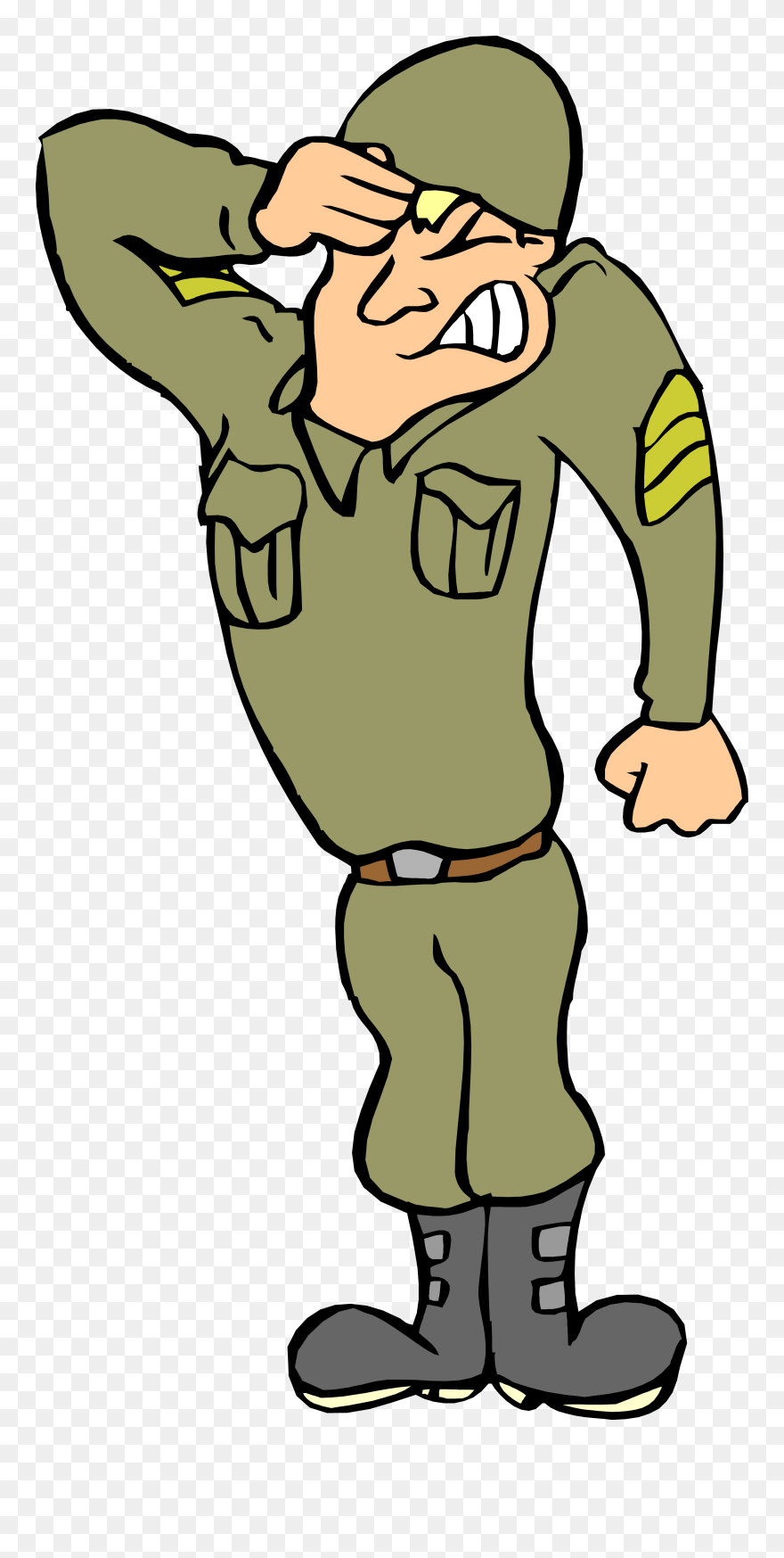 Military Soldier Animation Clip - Army Animation Shoes - Png Download