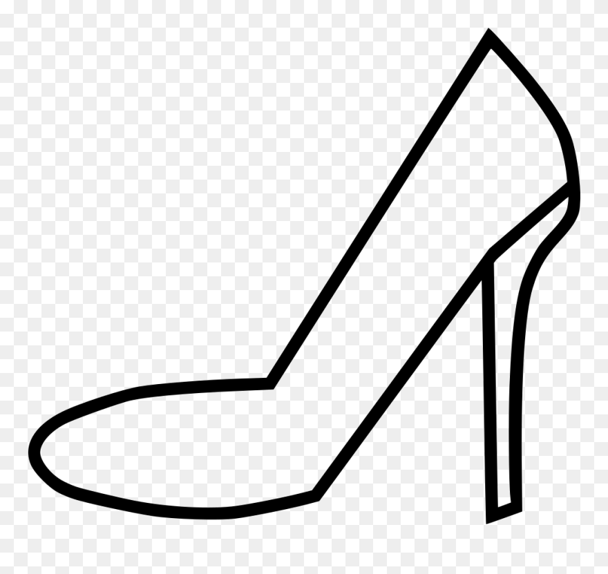 Heels Shoe Fashion Ladies Party Accessory - Shoe Clipart