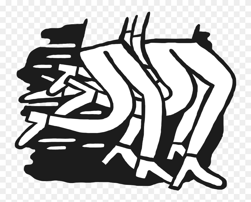 Legs - Mikkeller Running Club Poster Clipart