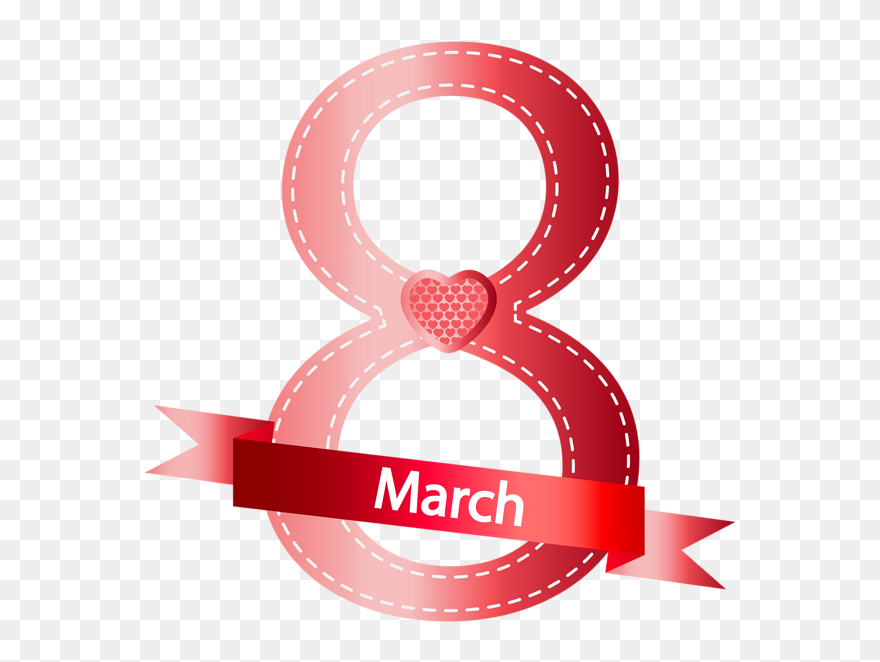 8 March Png - 8th March Women's Day Png Clipart