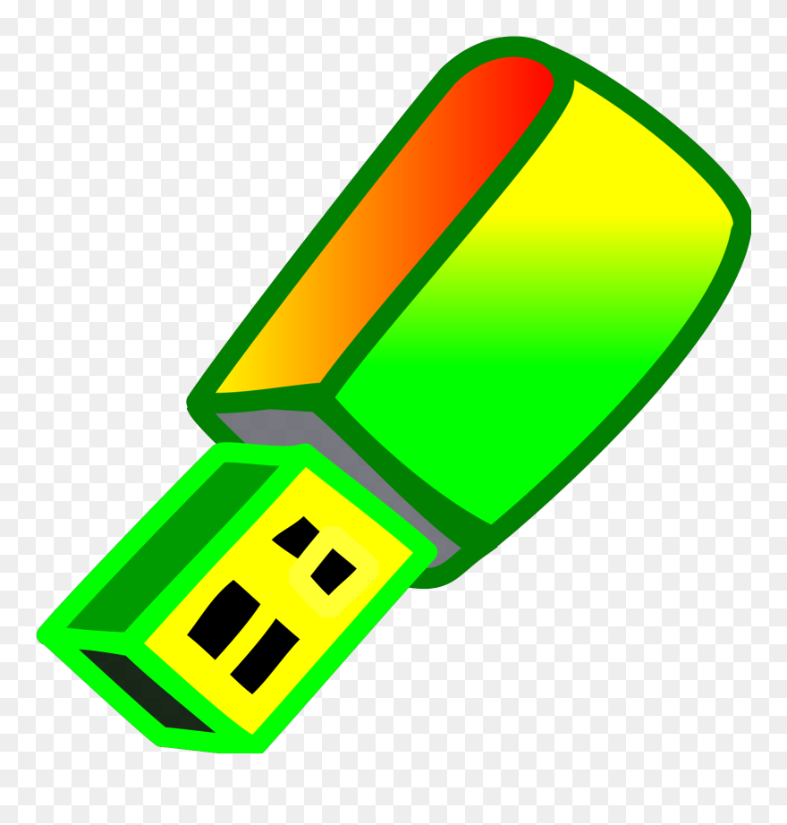 Usb Flash Drive Clipart