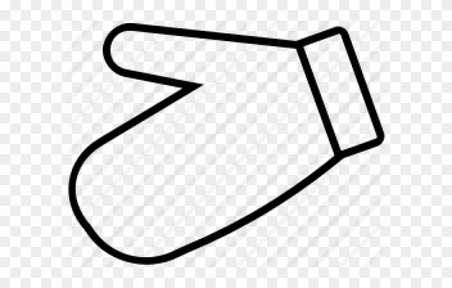 Baking Clipart Glove - Oven Glove - Png Download