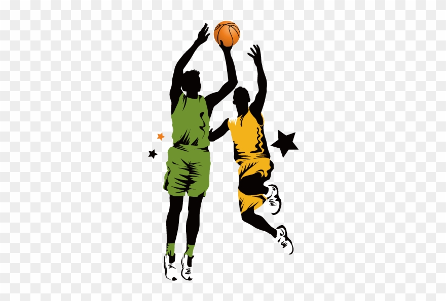 Basketball Player Dunking Svg Library Download - Basketball Players Clip Art - Png Download