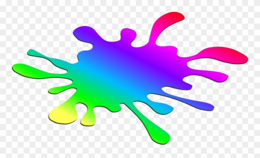 Rainbow Slime Clipart - Png Download