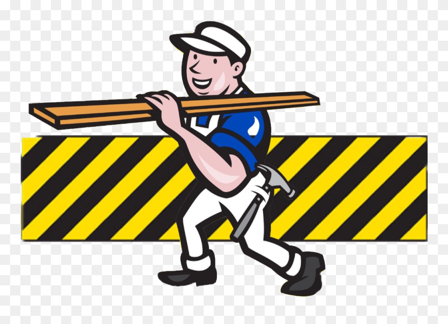 Jdk Construction - Carpenter Cartoon Clipart