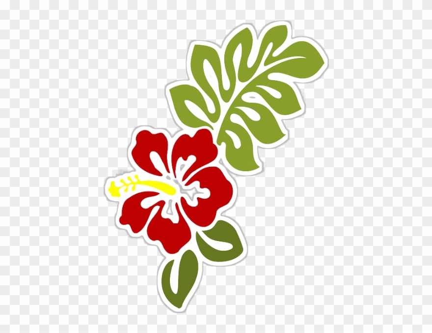 More Information - Hibiscus Clip Art - Png Download