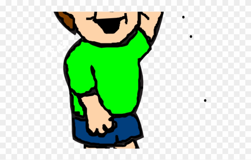 Saying Clipart Child - Boy Saying Hi Clipart - Png Download