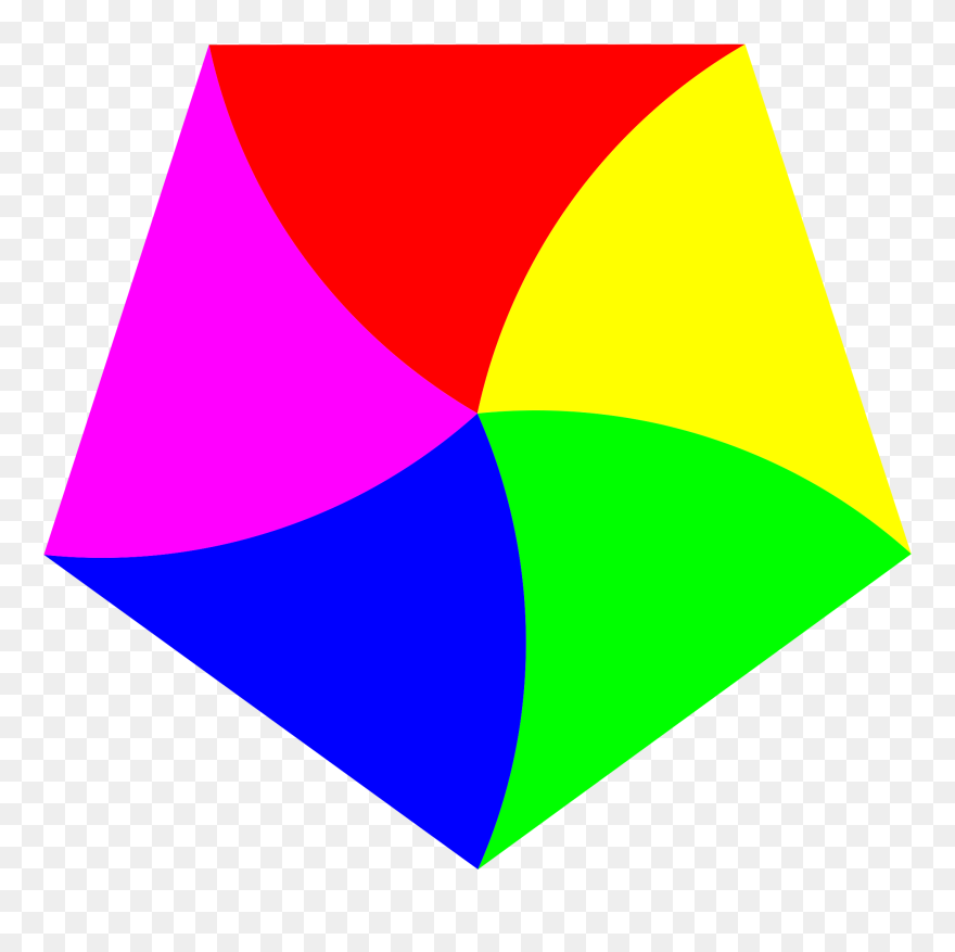 Pentagon Vector Clip Art Stock - Pentagon Clipart - Png Download