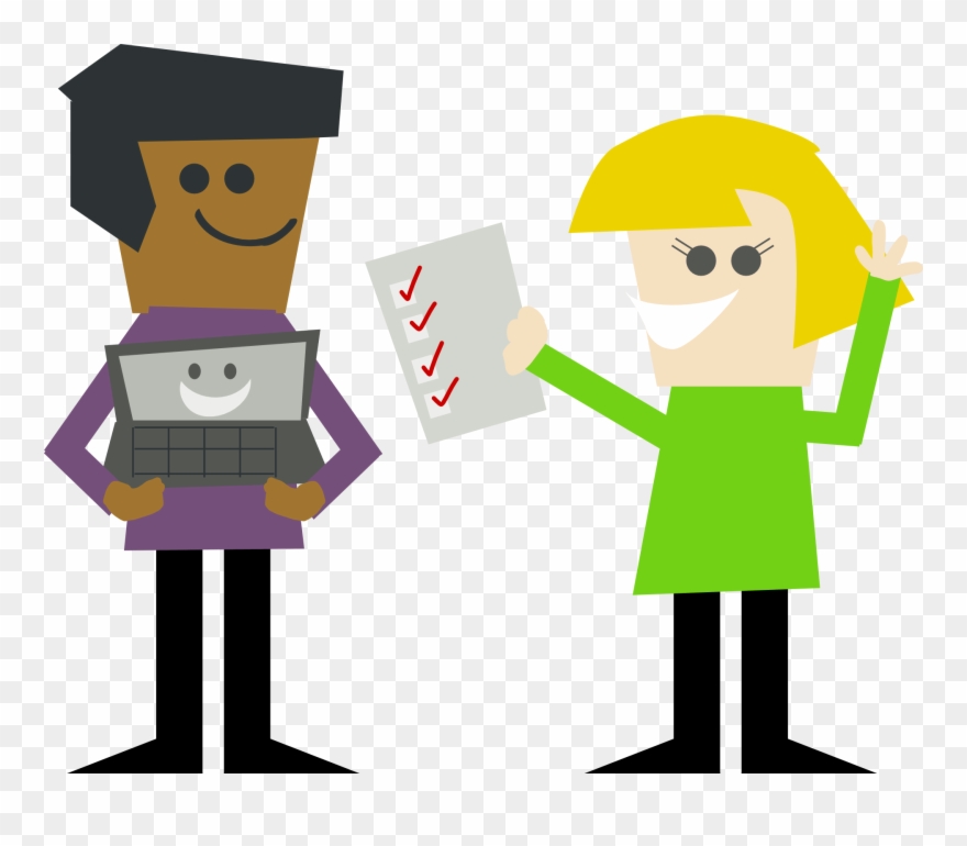 A Code Review Checklist Prevents Stupid Mistakes - Interaction Clipart - Png Download