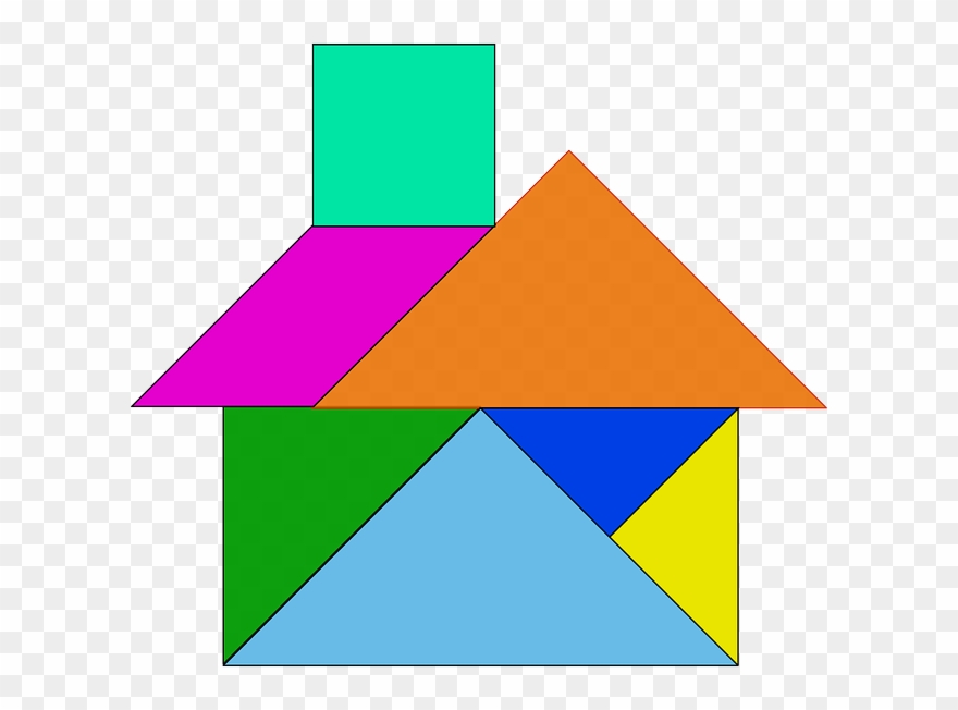 Free Vector Tangram-26 Clip Art - Figuras Con Tangram Faciles - Png Download