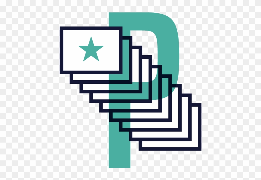 Icon Postcard Green - Continuous Shot Icon Clipart