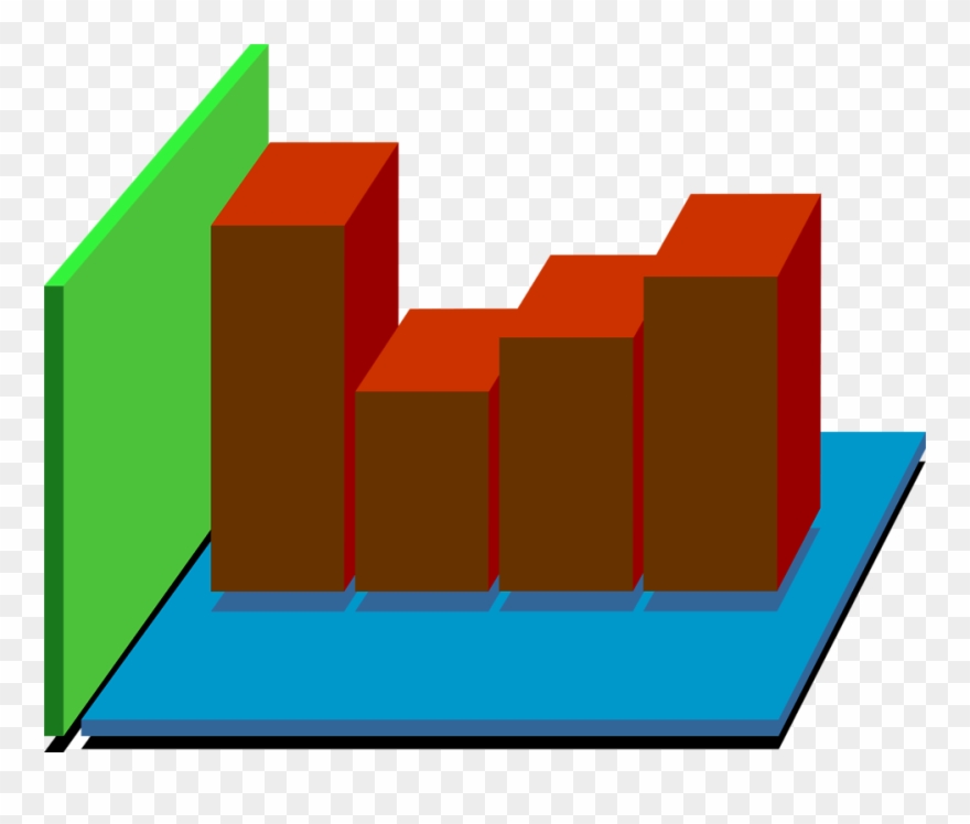 Bar Graph Clipart - Bar Graph 3d Png Transparent Png