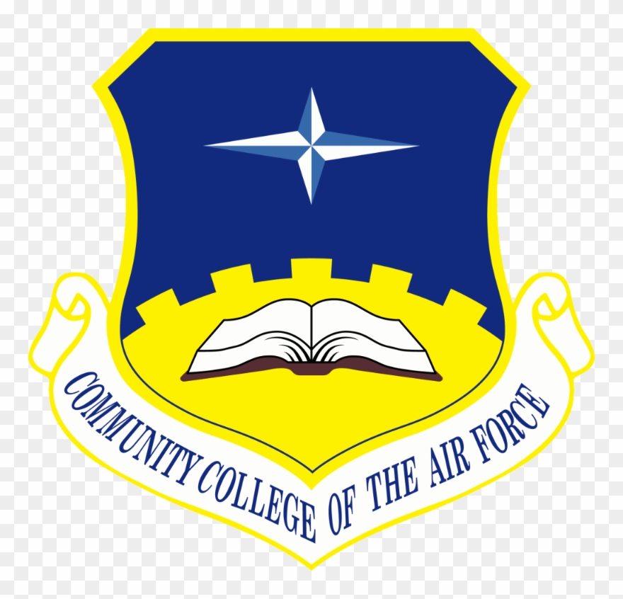 Community College Of The Air Force - Community College Of The Air Force Logo Clipart