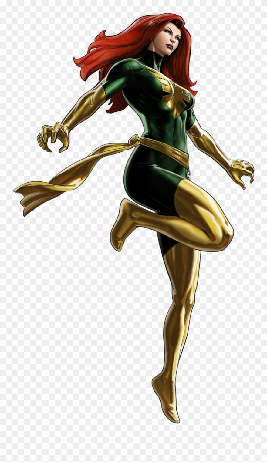 Jean Grey Png Clipart - Jean Grey Marvel Avengers Alliance Transparent Png