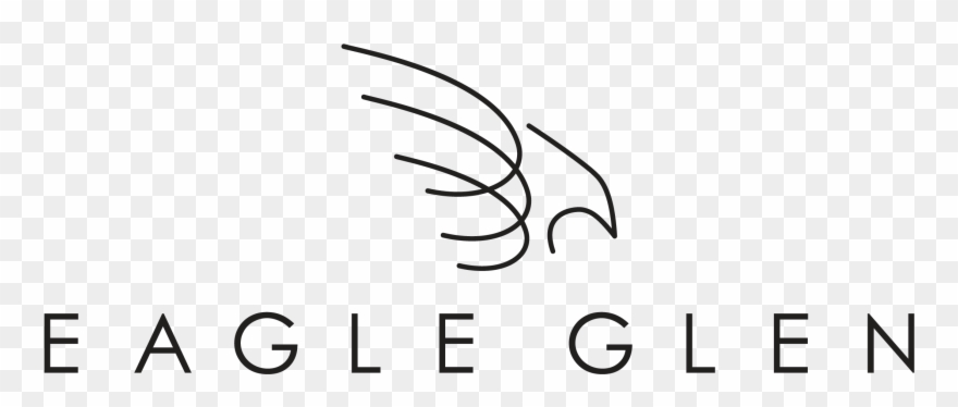 Eagle Glen - Line Art Clipart