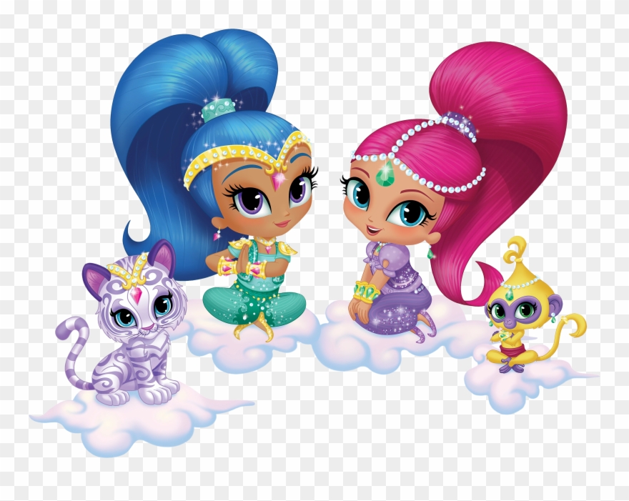 Shimmer And Shine Clipart - Png Download