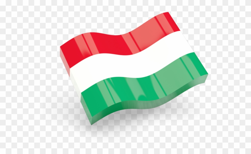 Hungary Flag - Hungarian Flag Icon Png Clipart
