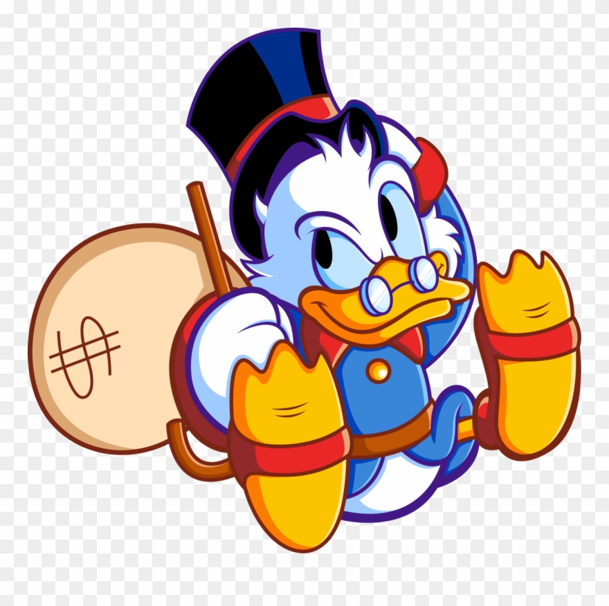 Browsing - Scrooge Mcduck Money Bag Clipart