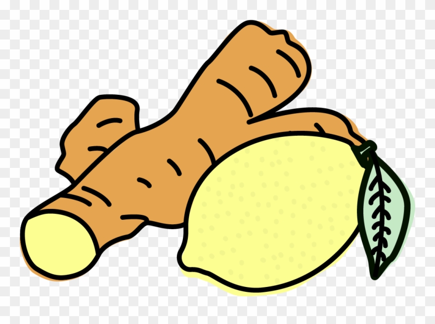 Lemon & Ginger Ice Cream - Sorbet Clipart